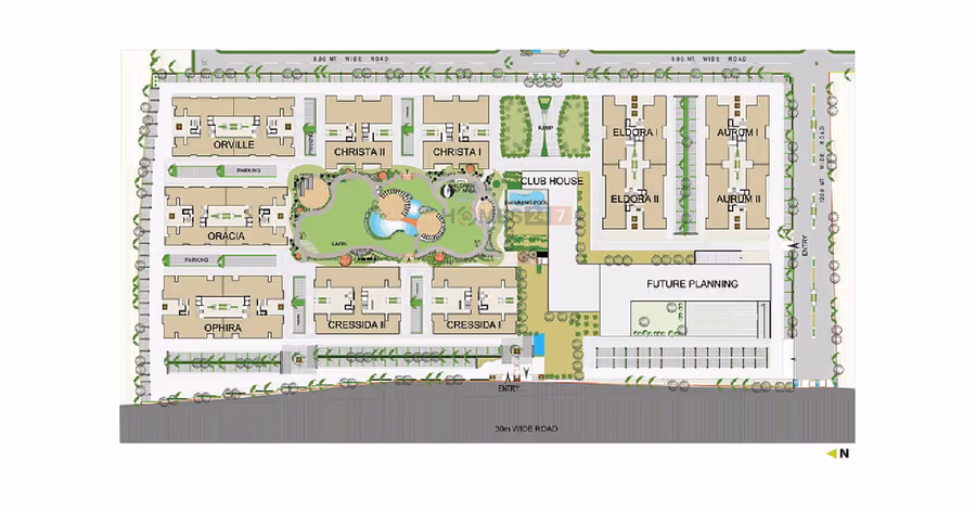 Apollo DB City – master layout plan