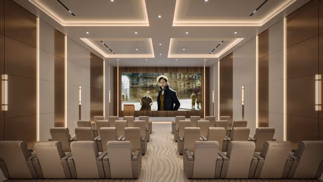 Aspirz – indoor cinema room