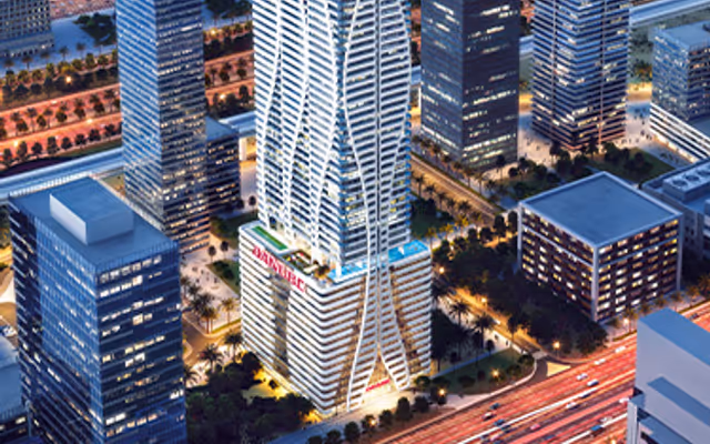 Bayz 101 – exterior render of the 101-storey tower in Business Bay