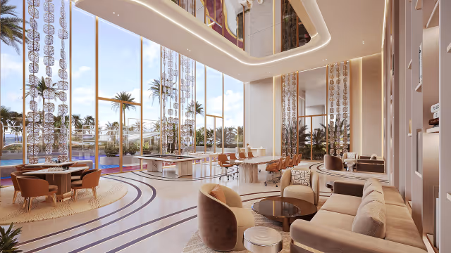 Breez by Danube – Breez Club House residents' lounge