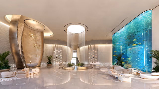 Breez by Danube – grand entrance lobby
