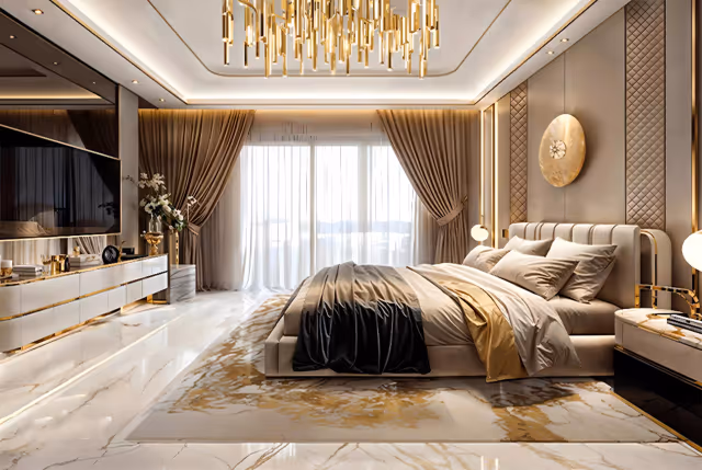 Diamondz by Danube – furnished master bedroom