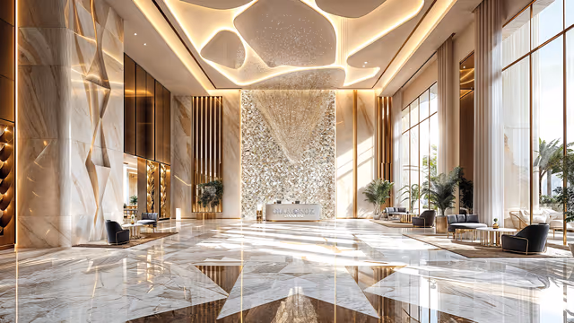 Diamondz by Danube – main entrance lobby