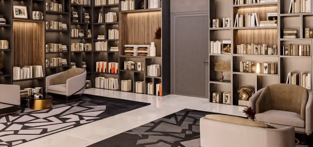 Elitz 2 – indoor residents' library