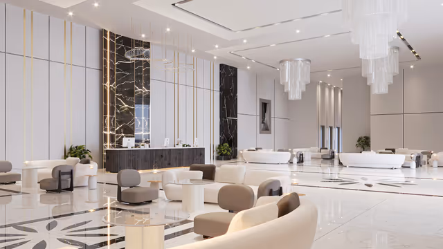 Elitz 3 by Danube – residential lobby and reception