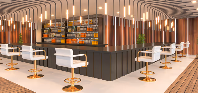 Elitz 3 by Danube – residents' lounge and health bar