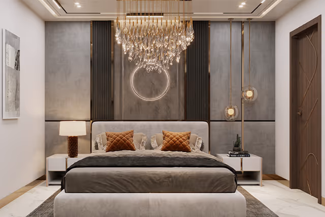 Elitz by Danube – furnished bedroom interior