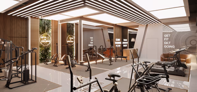Elitz by Danube – indoor gymnasium with cardio and strength zones