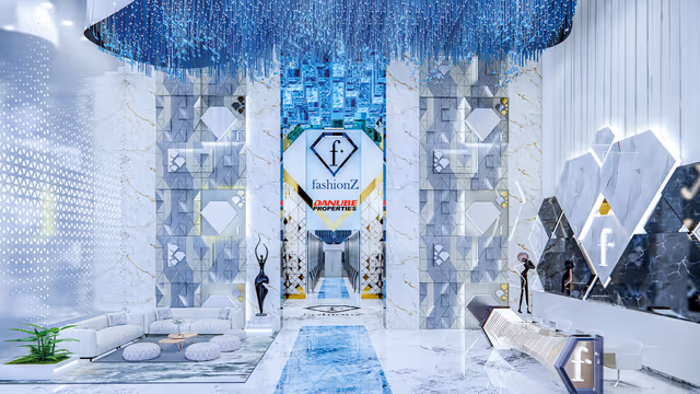 Fashionz by Danube – main lobby interior