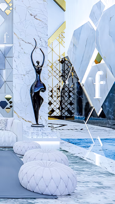 Fashionz by Danube – lobby lounge seating area