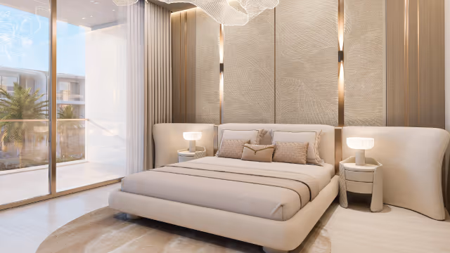Greenz by Danube – furnished bedroom interior