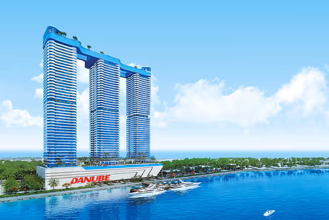Oceanz 3 – podium and tower exterior detail