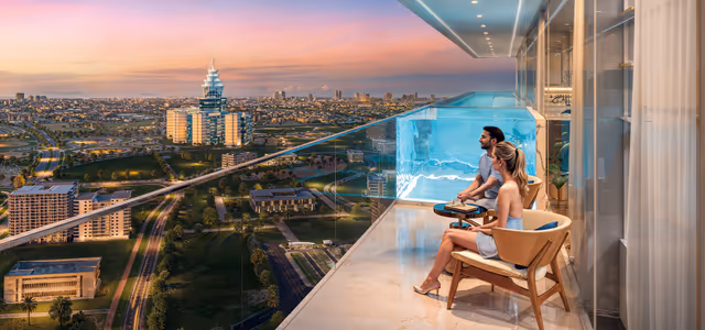 Timez by Danube – private balcony pool in a presidential flex unit