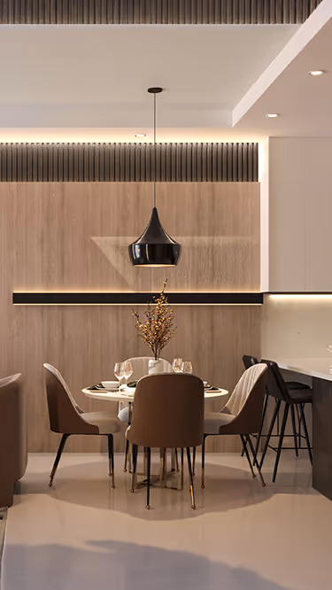 Viewz by Danube – 1-bedroom living area with balcony view