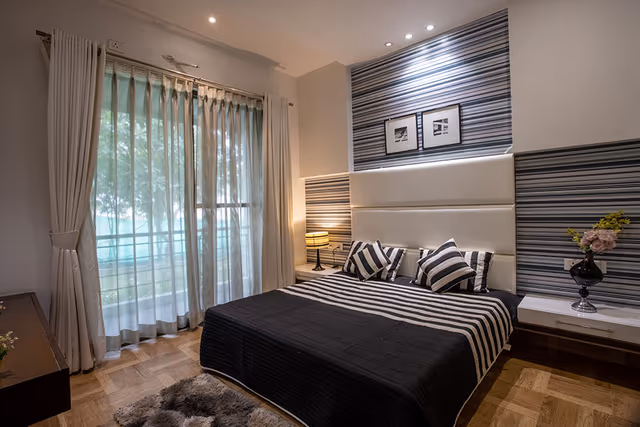 DB Pride – interior of the furnished sample house