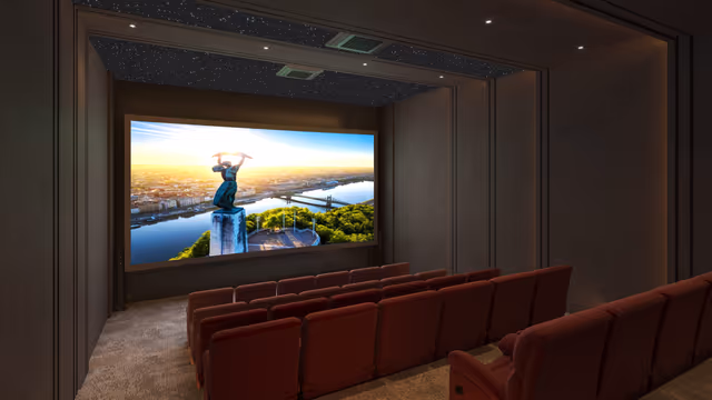 Horizon Tower – resident mini-theatre render